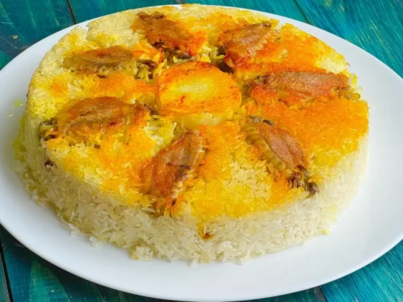 طرز تهیه مرغ پلو یا لاپلو مرغ مجلسی غذای خوشمزه و ساده طرز تهیه مرغ پلو یا لاپلو مرغ مجلسی غذای خوشمزه و ساده