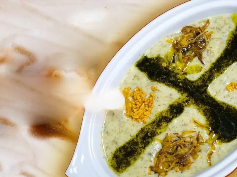 طرز تهیه آش ماست شیرازی خوشمزه و سنتی