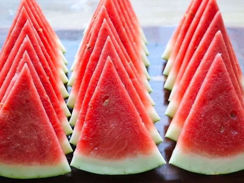 زیباترین روش برش هندوانه برای مهمانی ها