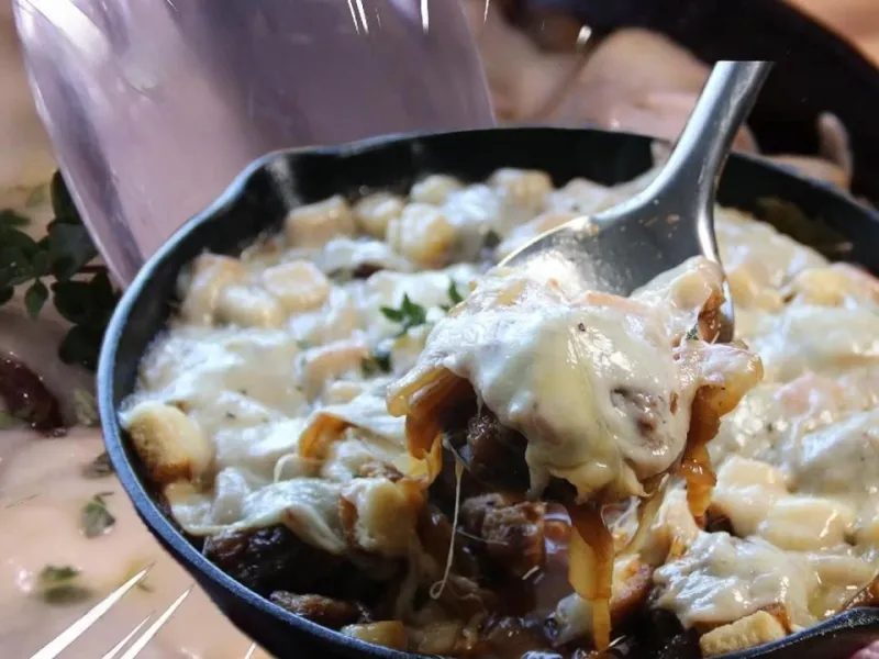 طرز تهیه کباب پیاز فرانسوی یک شام ساده و خوش طعم