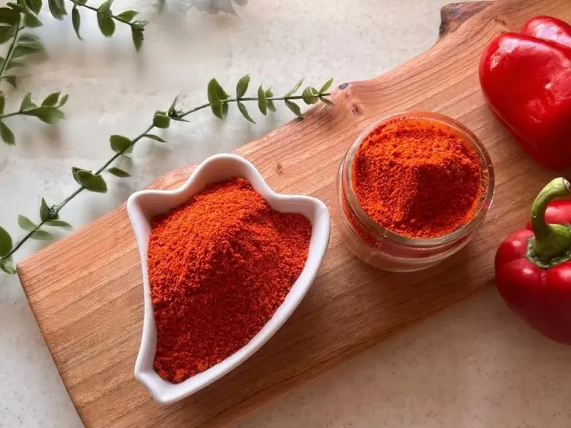 طرز تهیه پاپریکا تو خونه با دو روش تو آفتاب و ایرفرایر با رنگ و عطر فوق العاده