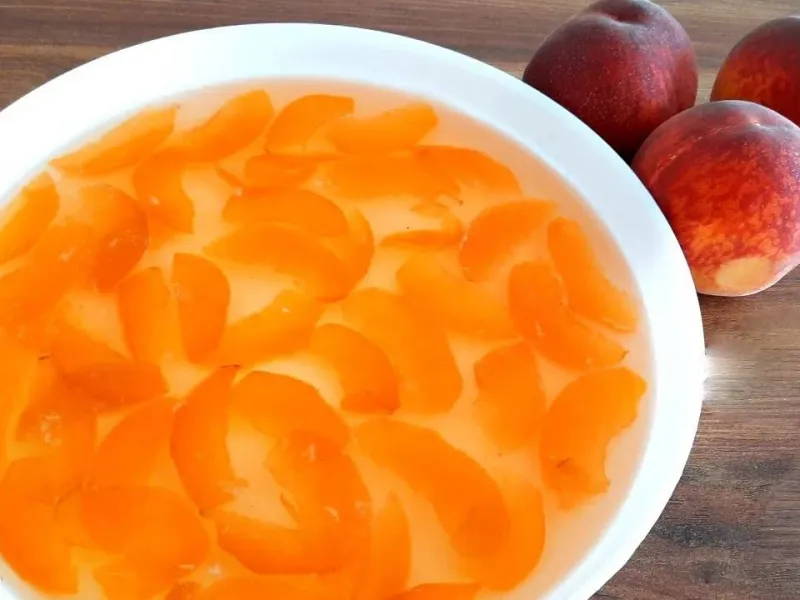 طرز تهیه مربای هلو مجلسی و با ظاهری زیبا