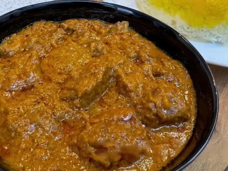 طرز تهیه خورشت شاهی قورمه یا شاهی کورما