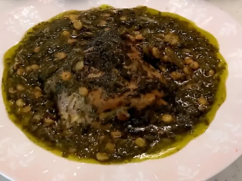 طرز تهیه خورشت نعنا شمالی فوق العاده لذیذ با تهیه سریع و آسان