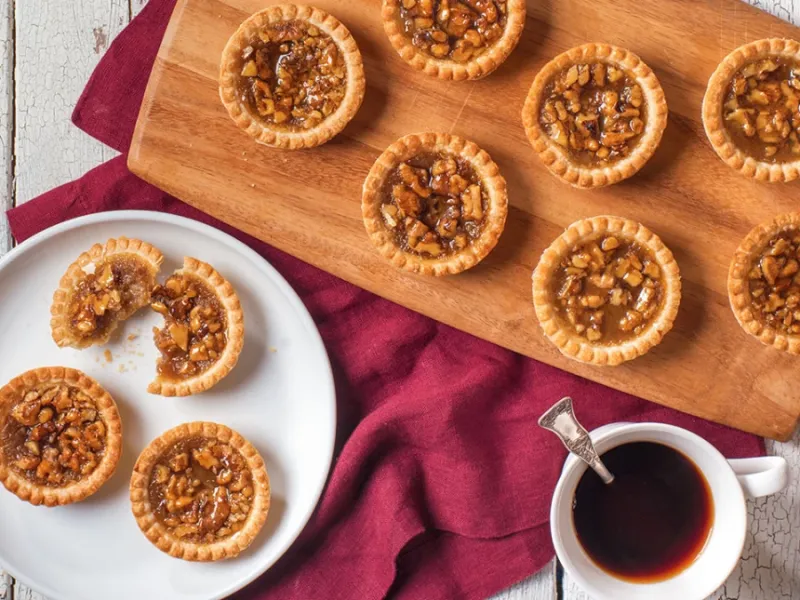 دستور تهیه تارت گردو به سه روش ساده