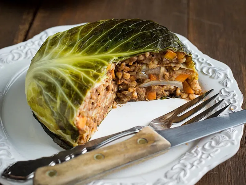 دستور تهیه کیک کلم عربی و نکات مهم پخت