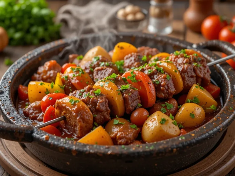 طرز تهیه کازان کباب ترکی، یک غذای سنتی خوشمزه