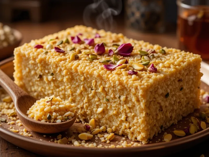 خواص و مواد تشکیل دهنده حلوا شکری/ دسر سنتی و مغذی