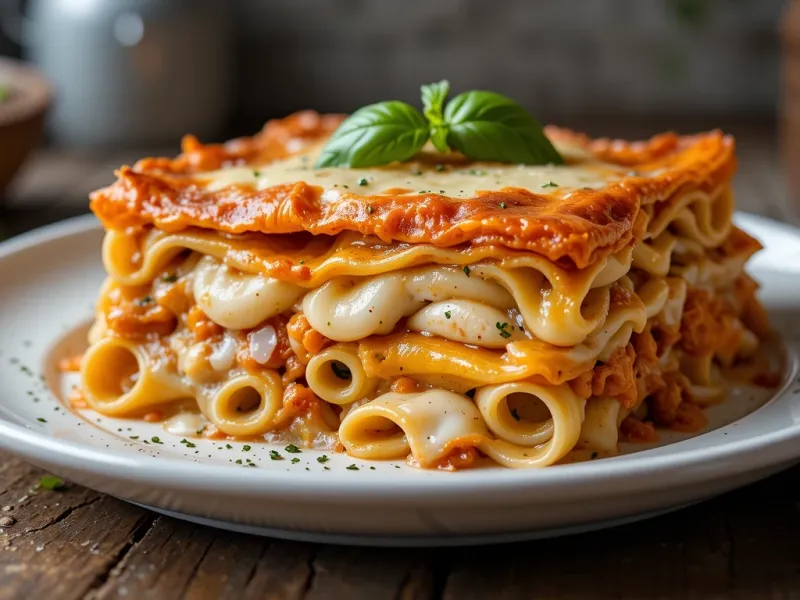 طرز تهیه لازانیا چیکن کرم، یک غذای ایتالیایی خوشمزه