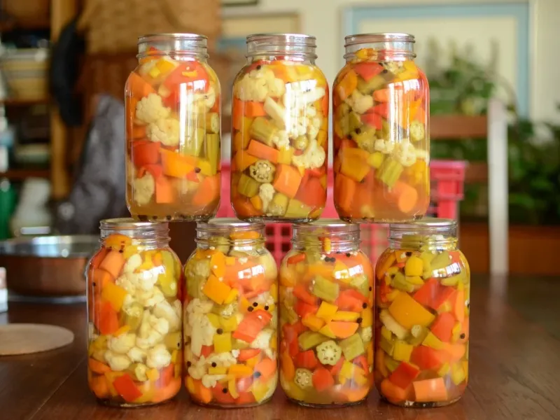 طرز تهیه ترشی ریز خانگی با طعمی دلپذیر