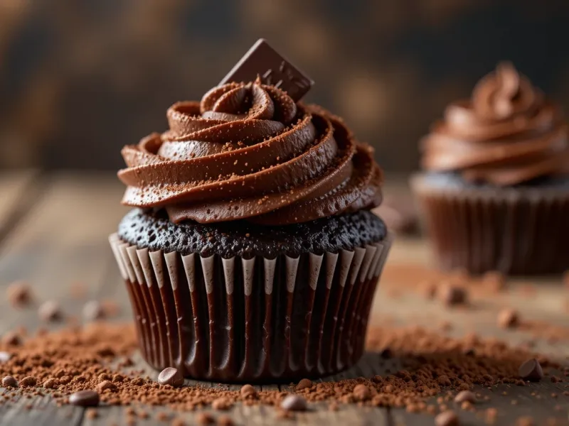 طرز تهیه کاپ کیک دبل شکلات، دسری خوشمزه و پرطرفدار
