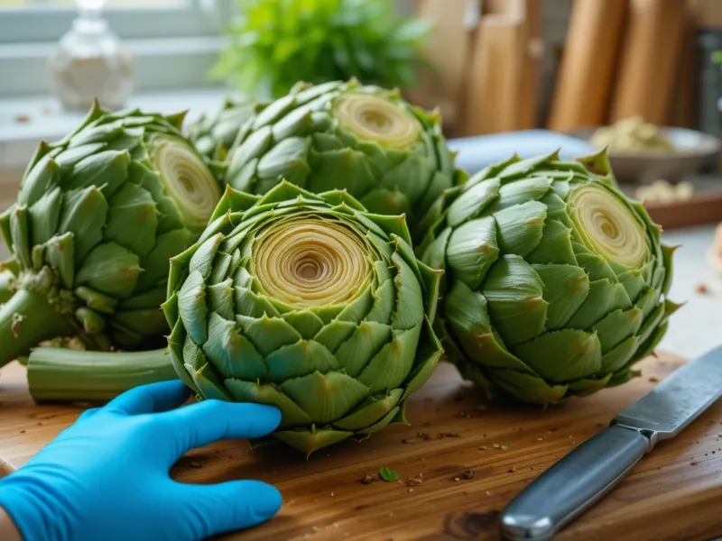 چجوری کنگر رو پاک کنیم که تلخ و سیاه نشه؟!