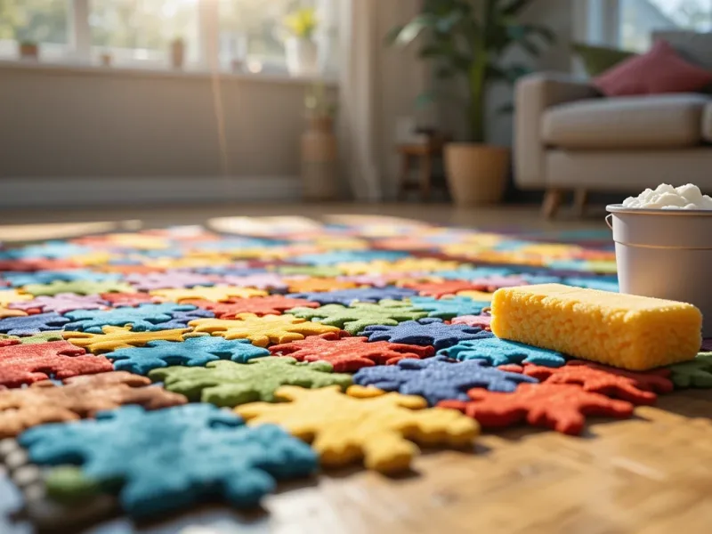 روش های شستشو و نگهداری موکت پازلی در منزل