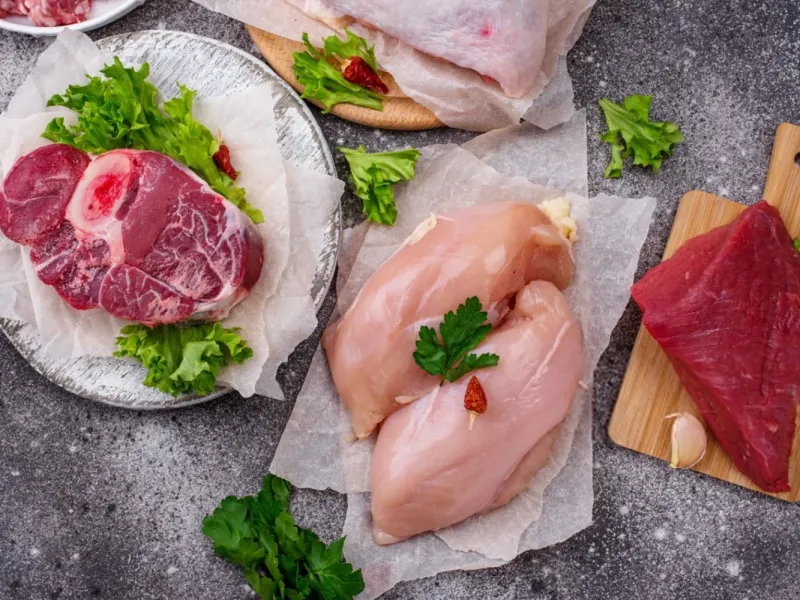 خواص گوشت سفید و قرمز/ کدام یک برای سلامت شما بهتر است؟
