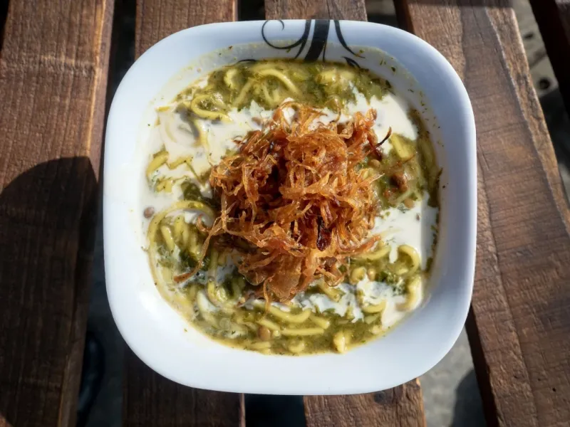 طرز تهیه یک آش کلونک سنتی و خوشمزه لرستانی