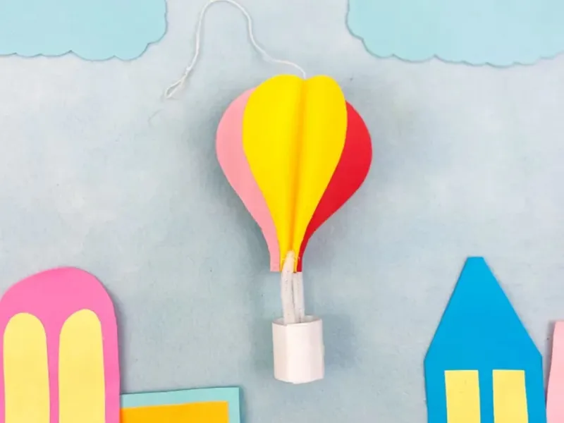 آموزش ساخت کاردستی بالون کودکانه