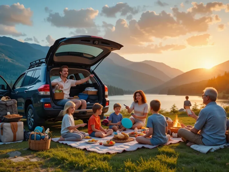 انشای ادبی و توصیفی درباره سفر خانوادگی