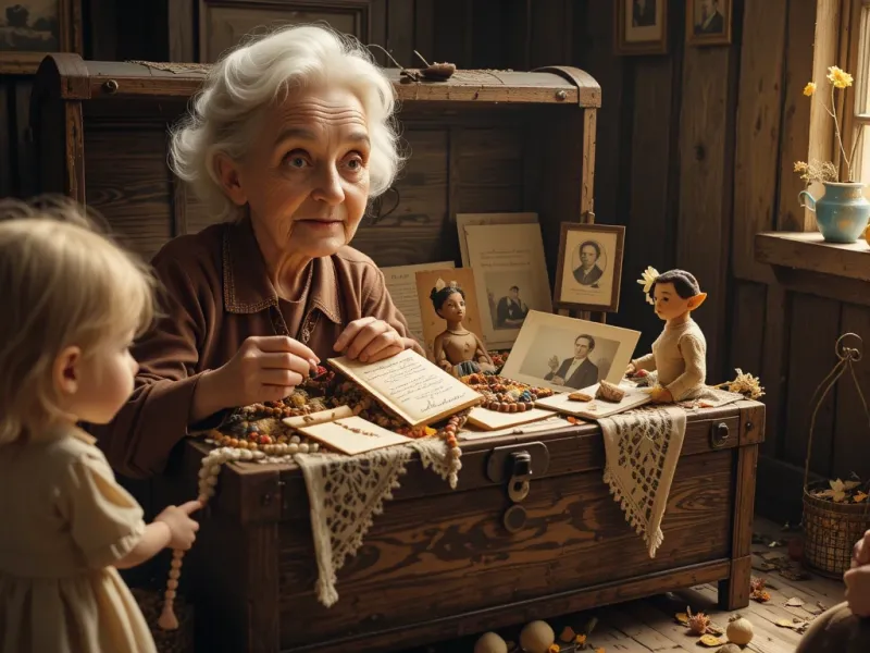 انشا درباره صندوقچه خاطرات مادربزرگ