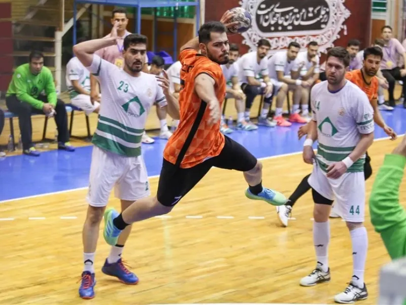 تاریخ و ساعت هندبال زغال سنگ طبس و مس کرمان