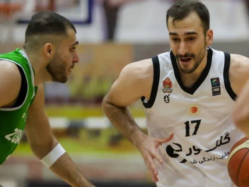 تاریخ و ساعت بسکتبال شهرداری گرگان و گلنور اصفهان