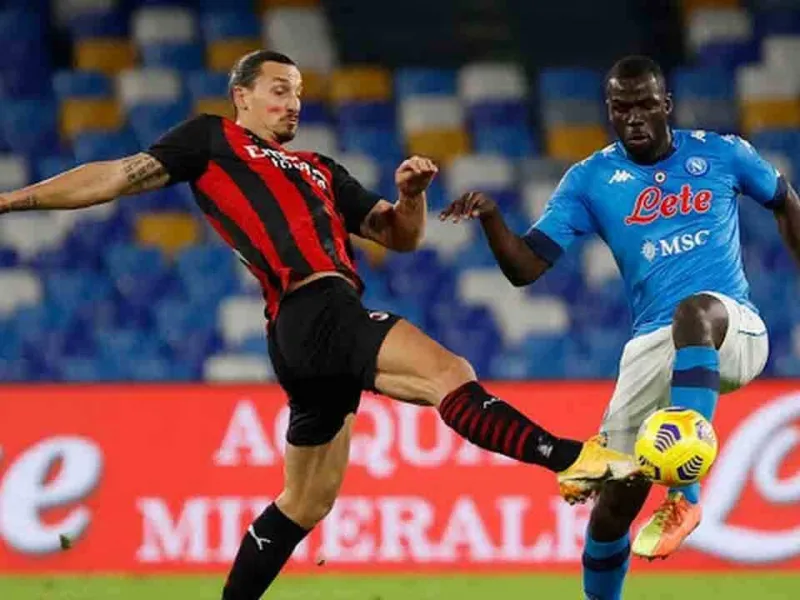 تاریخ و ساعت بازی ناپولی و آث میلان مشخص شد !