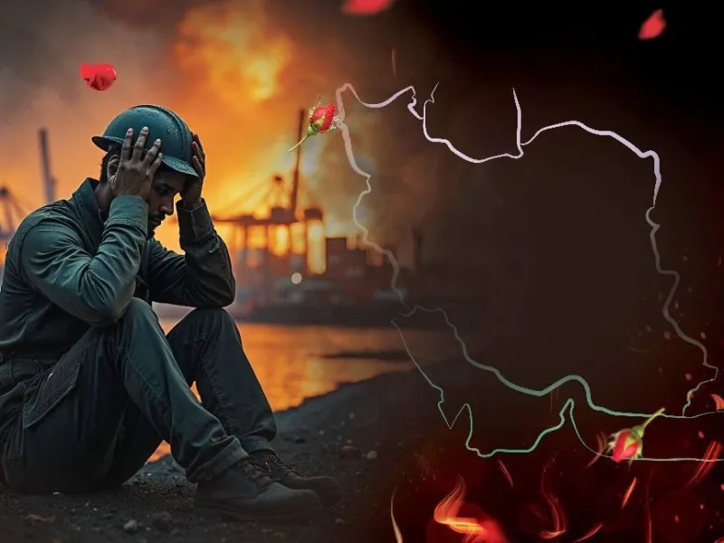 22 عکس غم انگیز و تاثیرگذار بندر عباس تسلیت