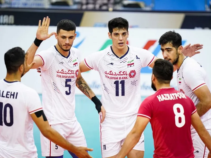 زمان والیبال ایران و پاکستان (لیگ ملت های آسیای مرکزی 2025)