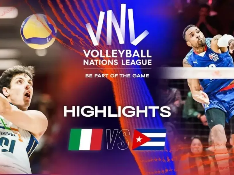 والیبال ایتالیا و کوبا کی هست ؟