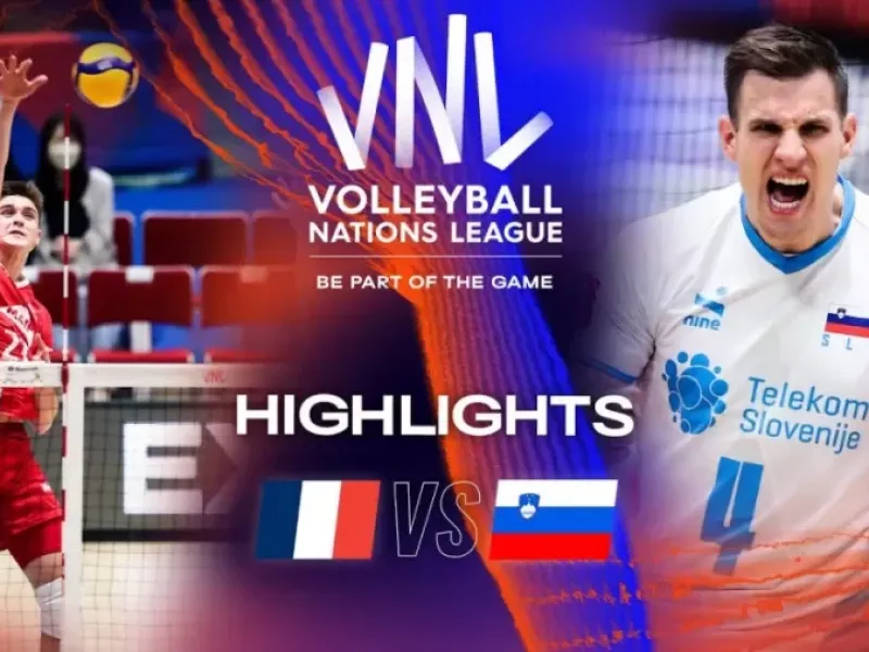 والیبال فرانسه و اسلوونی کی برگزار می شود ؟