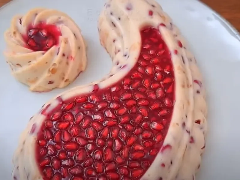 دستور تهیه دسر یلدایی روکر انار خوشمزه به بهترین شکل