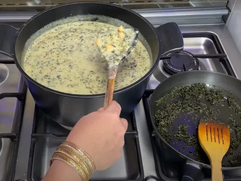 نحوه تهیه آش ماست تبریز / آش ماست تبریز اصیل