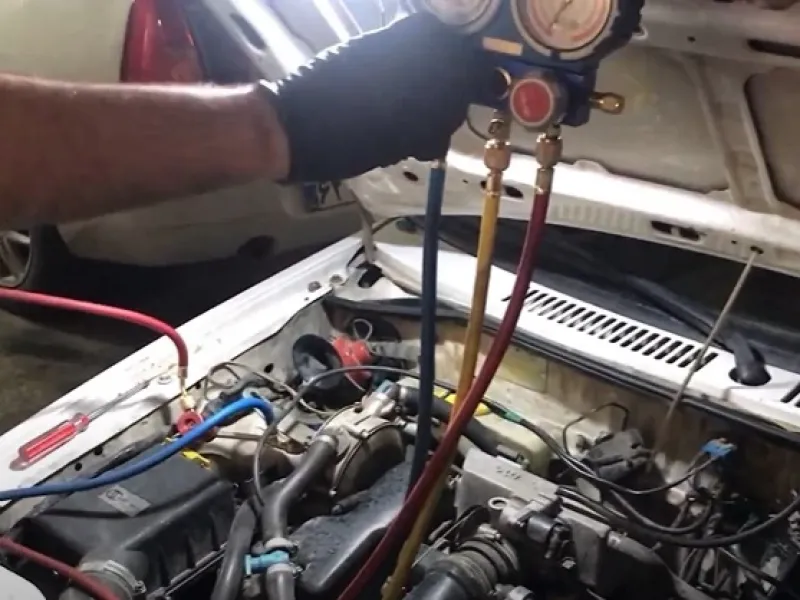 نحوه نشتیابی و نشتگیری کولر ماشین / چگونه کولر ماشین را نشتیابی کنیم