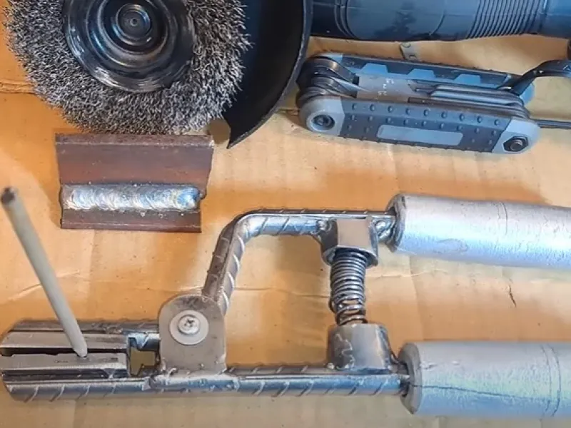 ساخت انبر جوشکاری با هزینه کم / خودتان انبر جوشکاری بسازید