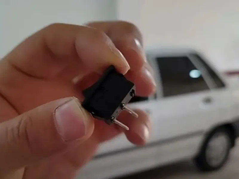 نصب سوییچ مخفی روی خودرو پراید / چگونه روی خودرو پراید سوییچ مخفی ببندیم