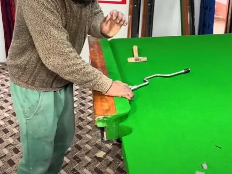 فرآیند تولید میز بیلیارد / میز بیلیارد چگونه ساخته می شود