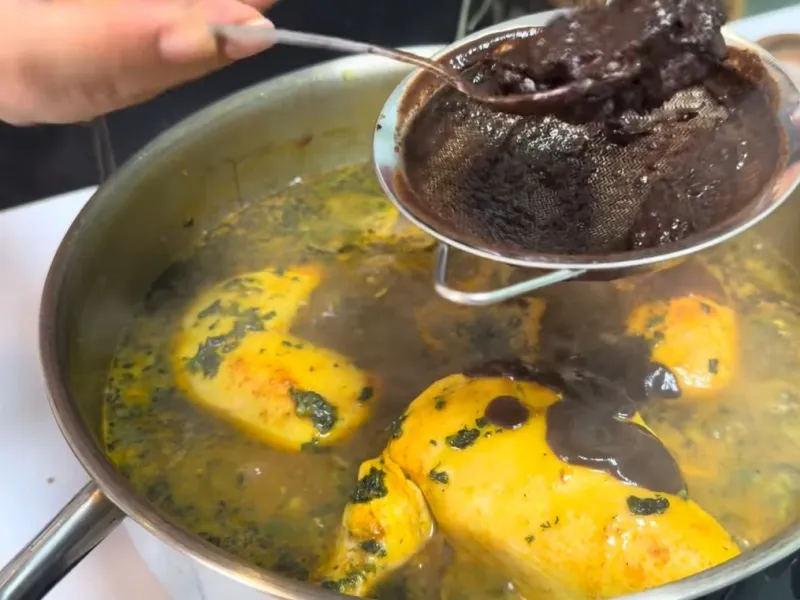 نحوه تهیه قلیه مرغ جنوبی / غذای آسان با گوشت مرغ