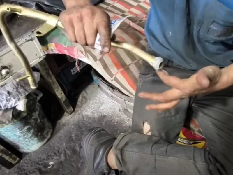 مراحل تعویض لوله فرعی پراید / صفر تا صد تعویض لوله فرعی پراید