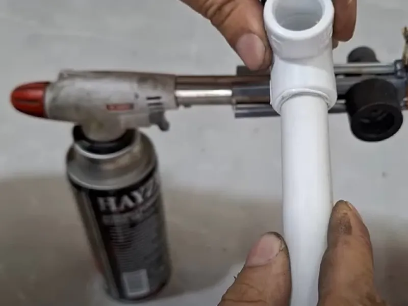 نحوه ساختن اتو لوله کشی حرفه ای با وسایل ساده / فیلم