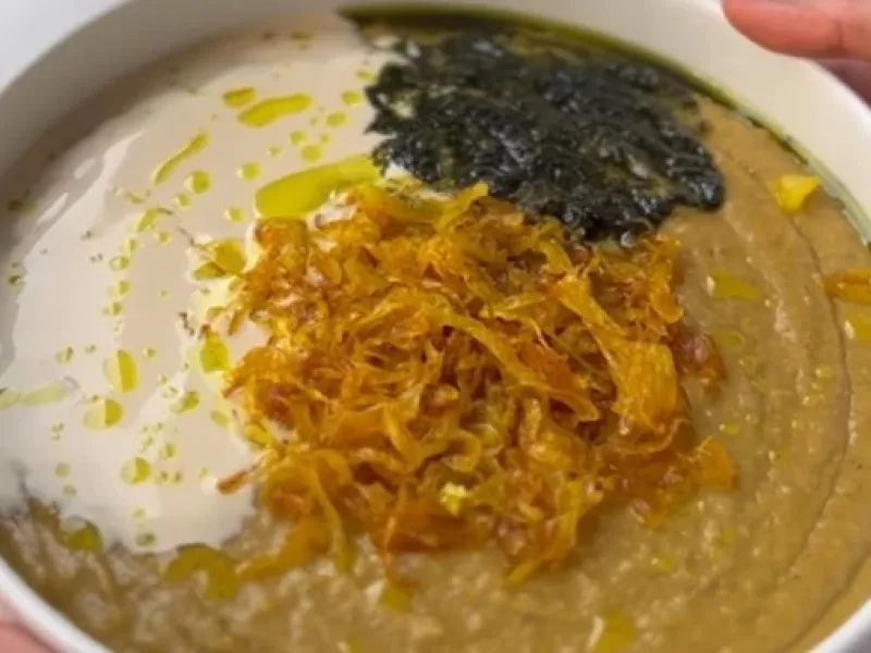 طرز تهیه حلیم بادمجان اصل اصفهان / حلیم بادمجان را مثل اصفهانی ها درست کنید