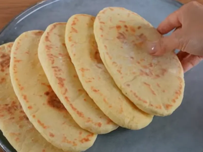 تهیه نان ساندویچی تابه ای / نان ساندویچی نرم و ساده