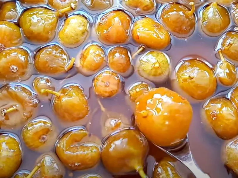 تهیه مربا انجیر بدون له شدن / مربا انجیر تازه و خوشمزه