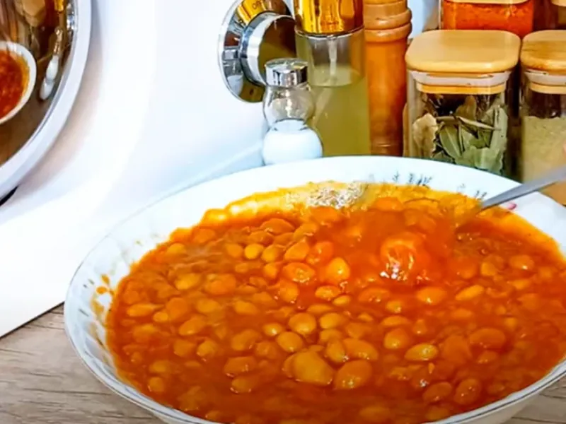 نحوه تهیه خوراک لوبیای لعاب دار / خوراک لوبیای را با این روش تهیه کنید