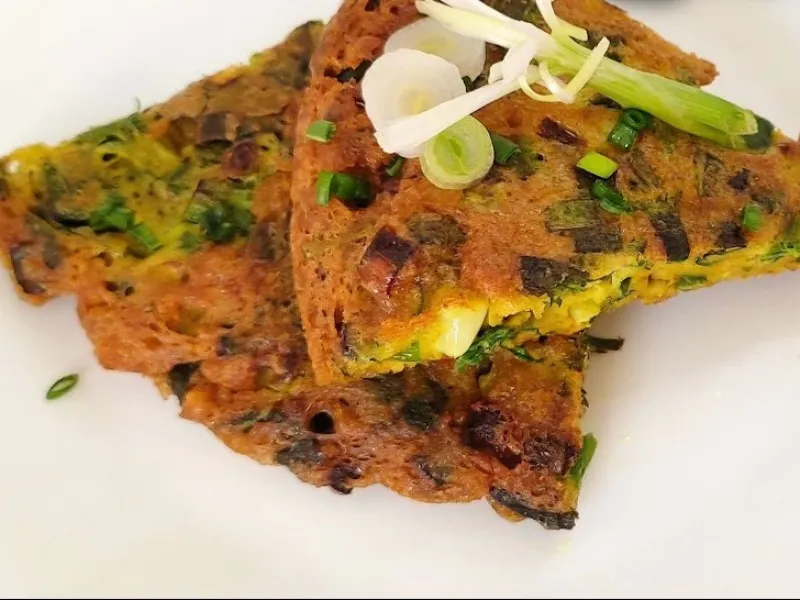 کوکوی بی نظیر پیازچه ساده اما حرفه ایی رقیب کوکو سبزی!