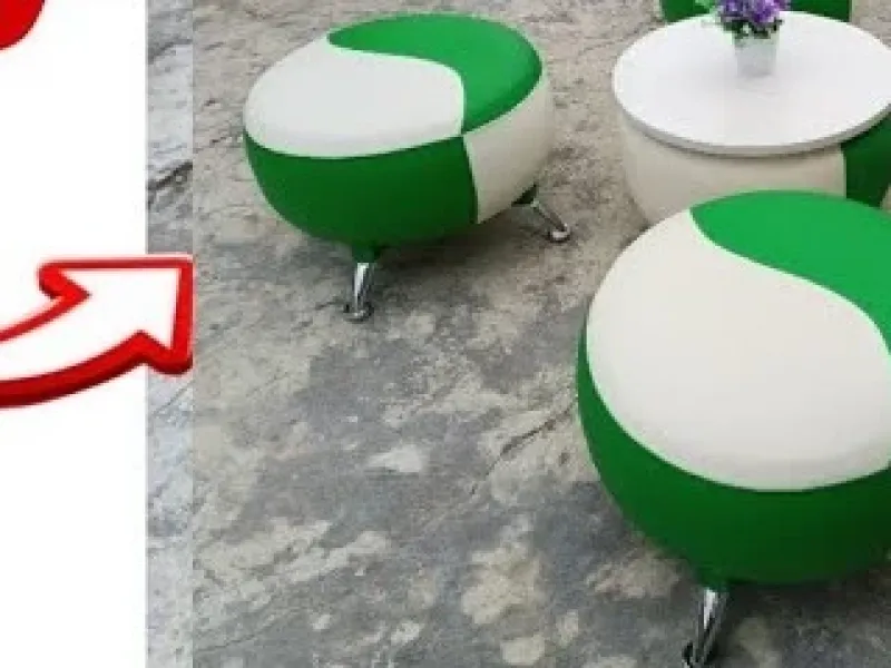 آموزش ساخت مبل مینیمال از لاستیک ماشین!