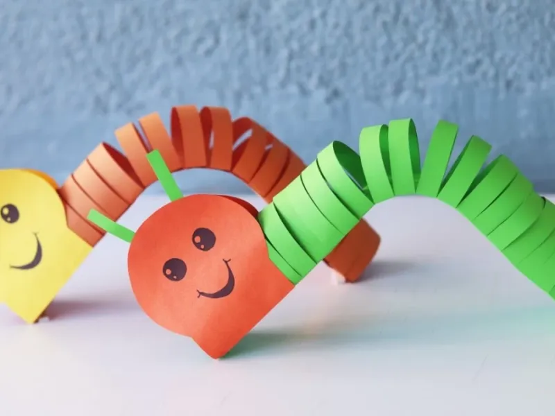 چگونه کاردستی کاغذی متحرک آسان بسازیم / صنایع دستی کاغذی