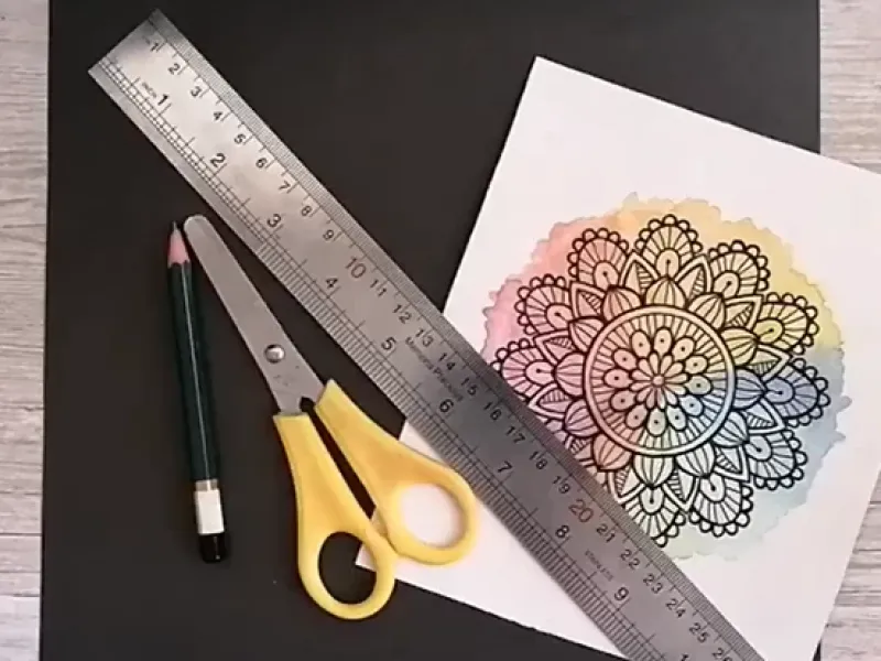 برای نقاشیت قاب درست کن و خوشگلش کن!