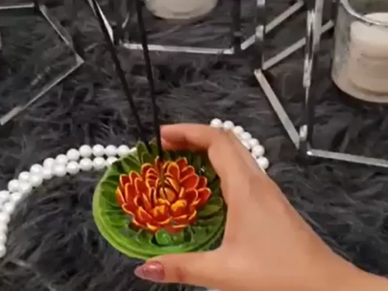 جا عودی پسته ای کاردستی خلاقانه دکوری!