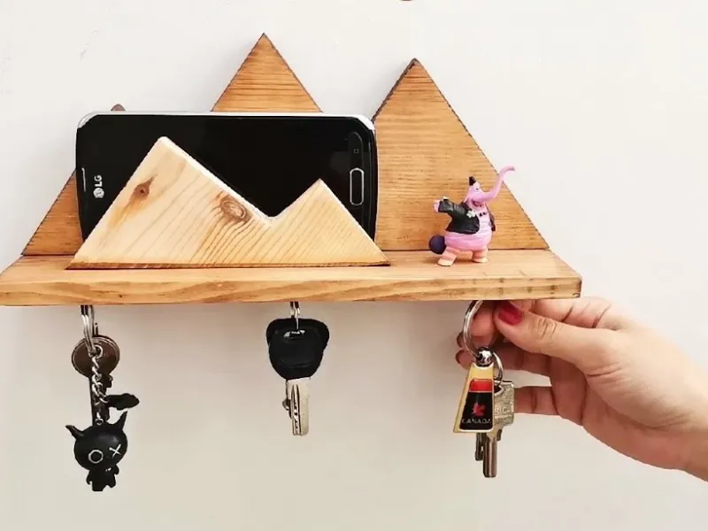 ساخت یه جاکلیدی مگنتی و یه استند موبایل زیبا دکوری و کاربردی!
