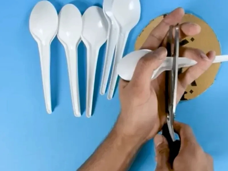 چهار ایده جذاب فقط با قاشق یک بار مصرف!
