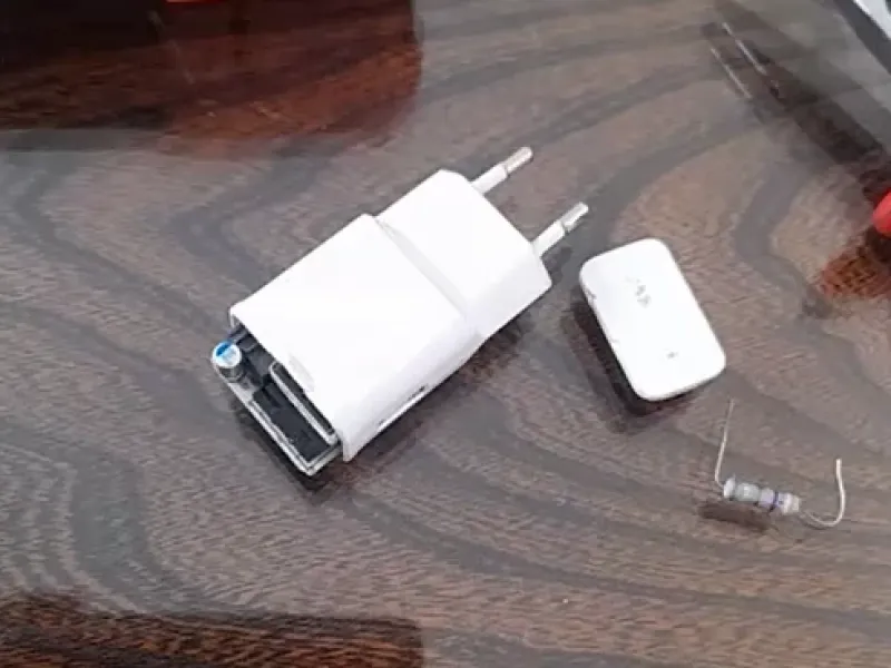 تعمیر شارژر موبایل سوخته توسط خودت!